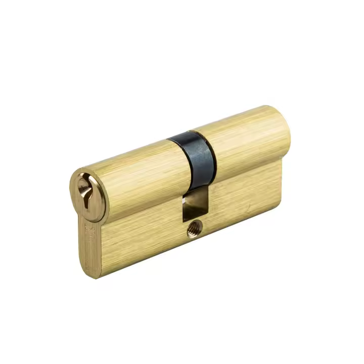 Cilindro de Seguridad HANDLOCK R15 – Níquel o Latón – Alta Protección Antirrobo - Varias Medidas - 1