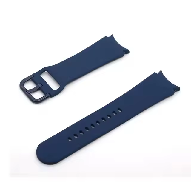 Correa de Silicona para Reloj Samsung Galaxy Watch 4, Correa 20mm compatibles con Samsung Galaxy Watch 5 40mm/44mm/Galaxy Watch 5 Pro 45mm,correa de repuesto de silicona para Galaxy Watch 4/Watch 4 Classic - 1