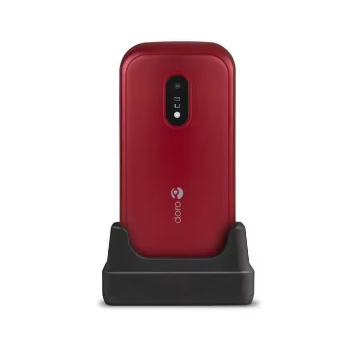 Telefono movil doro 6040 red white - 1