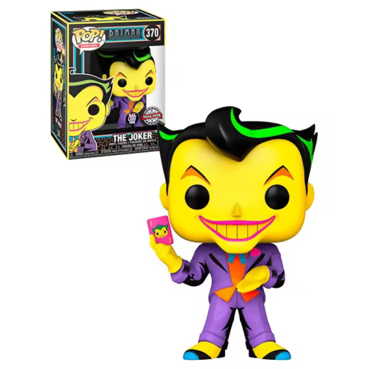 Funko pop dc black light joker multicolor 51723 - 1