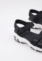 Skechers D'LITES FRESH CATCH Sandalias Planas Mujer Negro - details 3