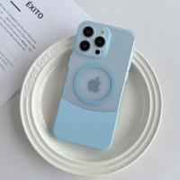 Funda Magnética Desmontable Con Color Bumper Para iPhone 16 15 14 13 12 11 pro plus Max 2 En 1 Cubierta Dura Mate Antigolpes Y Anti-Resbaladizo - details 8
