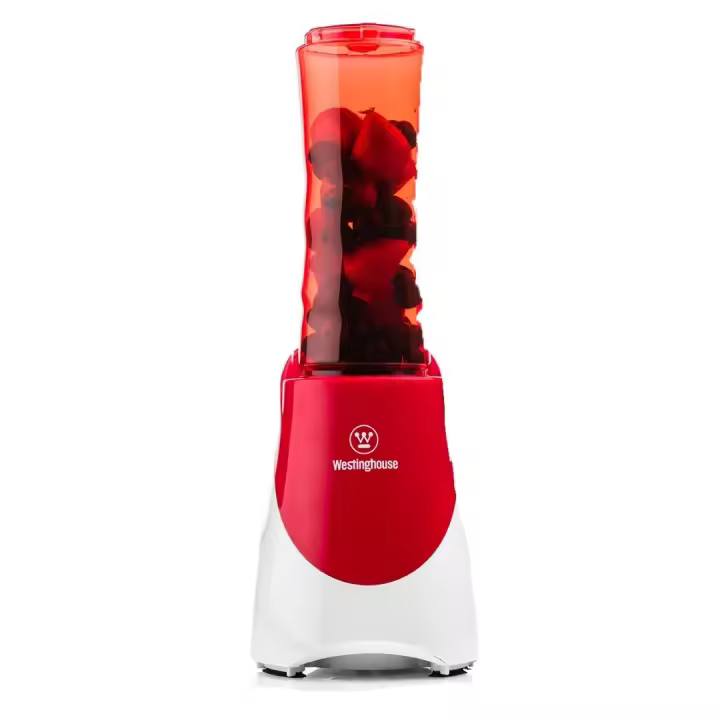 Westinghouse Batidora WKBEBL05RD 600 ml con botella sin BPA, , 300 W, con interruptor de un toque. - 1