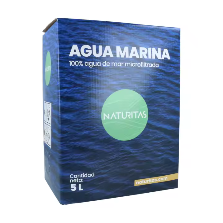 Agua Marina 5 L NATURITAS Ideal para beber y cocinar Sin aditivos Microfiltrada en frío - 1