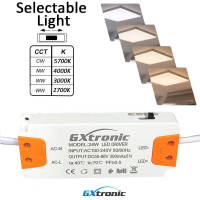 FactorLED - Plafón Led Cuadrado, Superficie Techo, Antideslumbramiento, Luz Seleccionable 4CCT 2700K-3000K-4000K-5700K - details 0