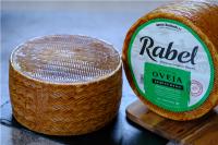 Queso puro de oveja semicurado rueda entera aprox. 3 kg, Rabel, curación natural en cava, Campo de Calatrava, pasta cremosa con aroma láctico y frutos secos - details 2