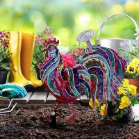 Estatua Realista De Pollo De Metal Para Jardín Decoración De Animales Estilo Rústico Para Patio Y Exterior - details 20