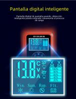 Cargador De Batería De Coche Automático Inteligente 12A Gran Potencia 12V 24V Desulfatador De Batería Para Coche Camión - details 5