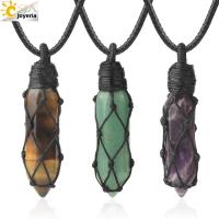 Collar De Delfín Natural Piedra Cristal Colgante Sanación Fluorita Labradorita Amatista Joyería Unisex Tendencia H479 - details 13