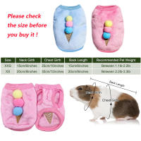 Ropa De Conejo Para Conejos Pequeños Guía Pig Camisa Suave Para Hamsters Tamaño XS XXS Accesorios Para Mascotas De Peluche - details 0