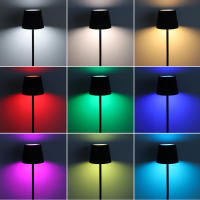 Lámpara De Mesa LED Neón Flamenco USB Regulable 3 Colores/RGB Para Dormitorio Estudio Luz De Vino Incluida Sin Pilas - details 10