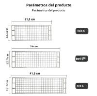 Red De Barbacoa De Acero Inoxidable Para Camping Y Picnics CAMPINGMOON J Series Tamaño Grande Mediano Y Pequeño Malla Cuadrada - details 2