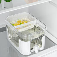 Cubeta De Agua Fría De 5L Con Grifo/Brazo Soporte Juguete De Refrigérateor Dispensador De Jugos Y Bebidas De Verano Kettle De Plástico Reutilizable Para El Fridge - details 9