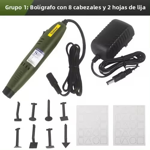 Mini Sándwich De Tipo Pluma Herramienta De Moldeo Para Modelos DIY Máquina De Bricolaje 110V-220V 18W Pulidora De Ranura - 1