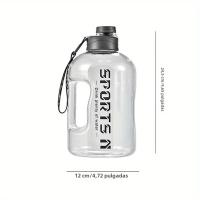 Botella De Agua 1700ml Para Deportes Fitness Ciclismo Y Hidratación Diaria Unisex Material Plástico Reutilizable - details 0
