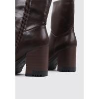 Limma SHEE Botines De Tacón Mujer Marrón - details 2