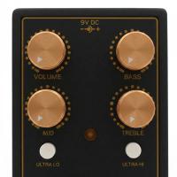 Pedal De Preamplificador De Baixo Eléctrico Fanmuzk Analógico Con 3 Bandas De EQ Activas Y Switches Ultra-Hi / Ultra-Lo True Bypass - details 2