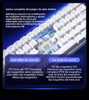 MCHOSE Ace 60 pro 68 Teclado Mecánico Con Eje Magnético 0.01ms Latencia RT 0.01mm 128K Personalizable Para Esports Y Gaming Con Retroiluminación RGB - details 8