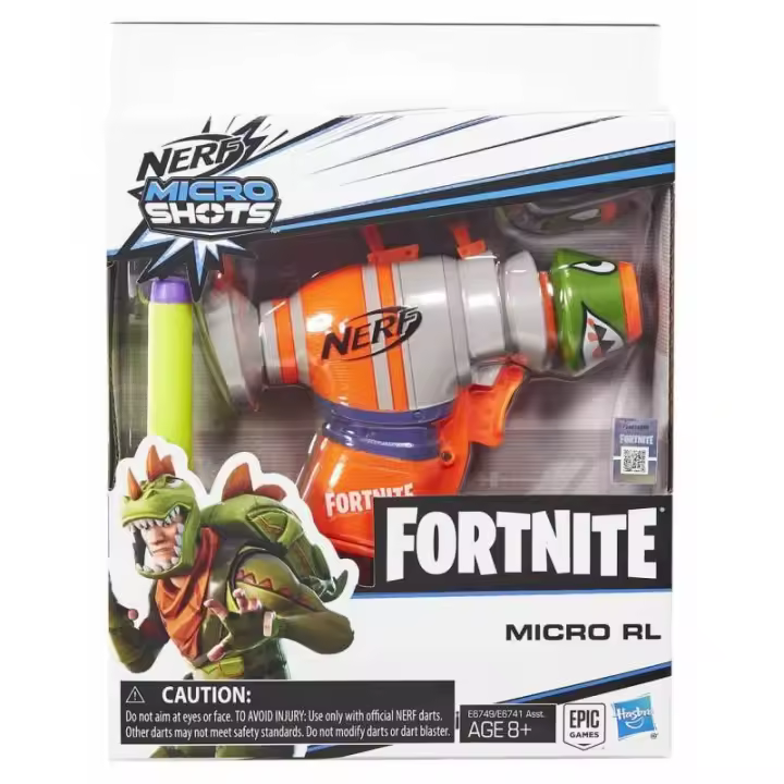 NERF FORTINITE MICROSHOTS MODELOS SURTIDOS DE HASBRO - 1