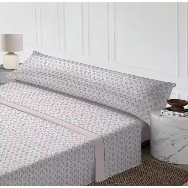 ARISE SHOP-Juego de Sábanas 3 Piezas Primavera , 100% Microfibra Incluye Sabana Bajera/ Sabana Encimera/ Funda de Almohada - 1