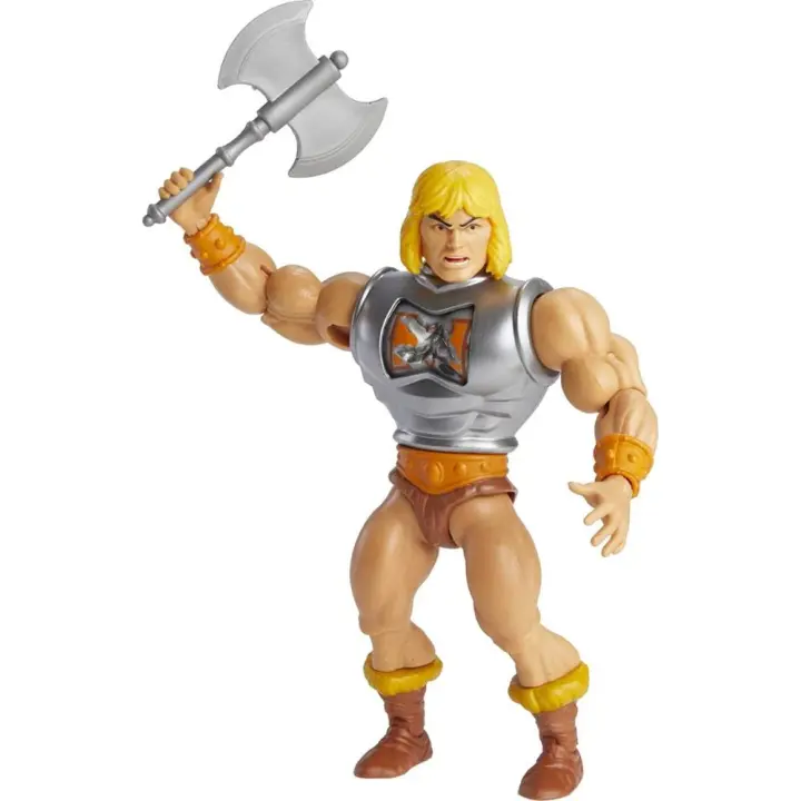 He-Man deluxe MASTERS OF THE UNIVERSE figura de acción retro articulada Mattel (GVL76) Motu Heman - 1