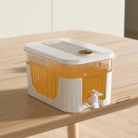 Cubeta De Agua Fría De 5L Con Grifo/Brazo Soporte Juguete De Refrigérateor Dispensador De Jugos Y Bebidas De Verano Kettle De Plástico Reutilizable Para El Fridge - details 1