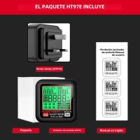 HT97 Detector De Voltaje Digital Prueba RCD GFCI Con Pantalla Grande Comprobador De Enchufes EU US UK Protección De Fugas - details 14