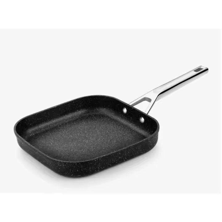 Sartén Grill Mineral liso Monix M741229 de 24 centímetros - 1