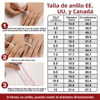 Anillo De Compromiso Para Mujer 2CT Moissanita S925 Plata Hipoalergénica Joyería Regalo Boda Solitario Diamante Clásico Redondo - details 7