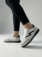 Calzados soraia, Zapatillas Deportivas de Mujer con Paneles de Malla y Detalle de Leopardo - Estilo Urbano Casual - Beige y Marrón - details 8