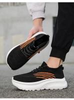 Zapatos De Diario Para Hombre Suela De Goma Plana Transpirable Y Duradera Zapatillas De Exterior Con Diseño Minimalista Talla Verdadera Para Verano - details 12