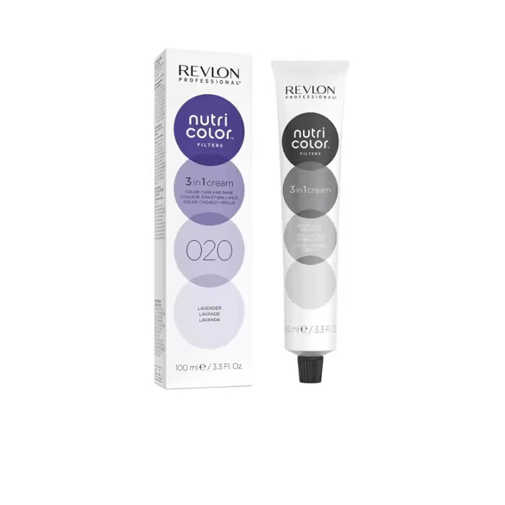 REVLON PROFESSIONAL NUTRI COLOR FILTERS 020 LAVANDA 3 IN 1 CREAM 100 ML - 1