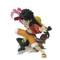 Figura De Anime One Piece Ryou Luffy Serie Batallas De La Isla De Los Fantasmas Modelo Cool De Escritorio Regalos Para Fans - details 5