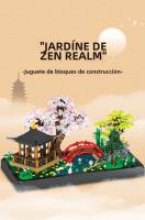 Construcción DIY De 2280 Piezas Bloques De Jardín Zen Para Niños Y Adultos Juguete Educativo De Arquitectura Para Colección - details 0