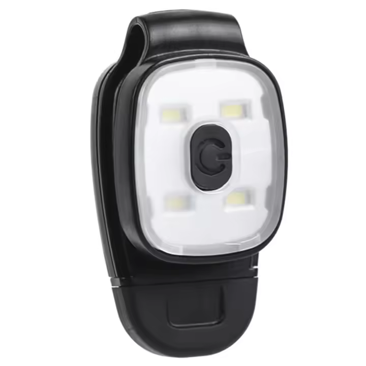 Luz De Advertencia Ligera Multifuncional IPX4 Impermeable Con Clip Para Caminar Por Noche Y Pesca Modos De Iluminación Variados - 1