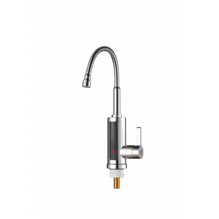 Grifo Eléctrico LED con Calentador de Agua Instantáneo 220 V para Fregadero de Cocina - Calentamiento Rápido - 1