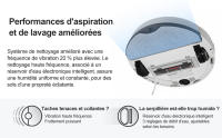 Xiaomi Robot Vacuum S40C, Potente ventilador de succión 5000 Pa, Depósito de agua y depósito de polvo de alta capacidad - details 6