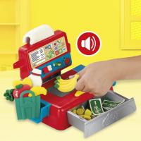 Play-Doh Caja registradora con divertidos sonidos, accesorios de comida y 4 colores plastilina +3 años Hasbro - details 3
