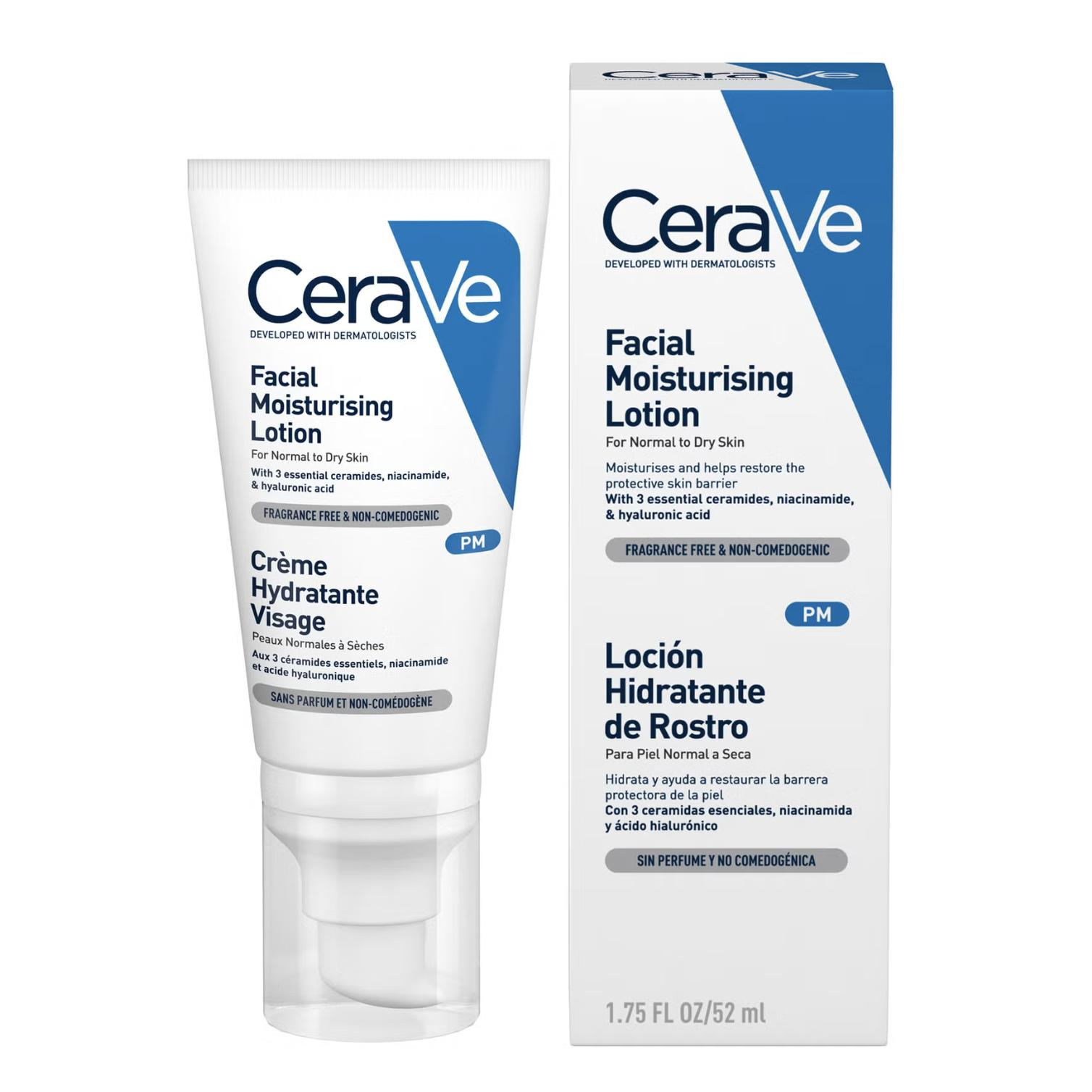 CERAVE - PM FACIAL MOISTURISING LOTION 52 ML