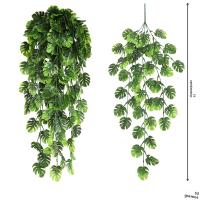 Decoración De Pared Con Planta Artificial De Vigne Colgante Para Habitación Y Fiesta Adorno De Ventana Material De Plástico - details 1