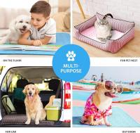 Alfombra Refrigerante para Perros 100 x 70 cm | Esterilla de Verano Autorefrigerante, Impermeable y Antideslizante | Colchoneta Fresca para Mascotas en Casa, de Viaje o en el Coche | Ideal para Mantener a tu Perro Feliz y Refrescado - details 2