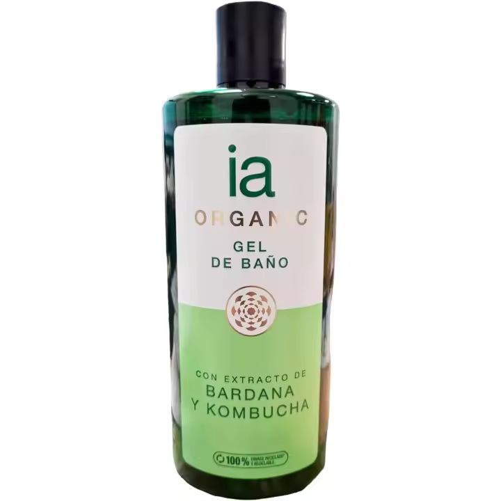 Gel de Baño Orgánico IA INTERAPOTHEK 750ml - Bardana y Kombucha - Higiene y Cuidado Corporal - 1