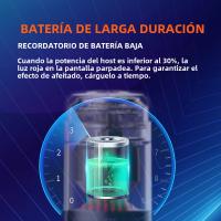 Afeitadora Eléctrica Portátil Mini Con Carga USB Recargable Para Viajes Cabeza Magnética Desmontable Afeitadora Y Cortadora Para Hombre Material De Acero Inoxidable - details 5