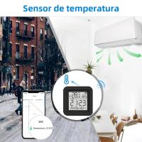 Sensor De Temperatura Y Humedad Universal Tuya Smart WiFi IR Remoto Para Aire Acondicionado TV Compatible Con Alexa Google Home Yandex - details 10