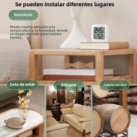Sensor De Temperatura Y Humedad Bluetooth Tuya Con Pantalla LCD Mini Higrómetro Inteligente Control Remoto Por App Para El Hogar - details 14