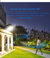Proyector De Luz Exterior LED Con Sensor De Movimiento PIR IP66 220V Luz De Escenario SMD2835 Blanco/Cálido Para Exteriores - details 1