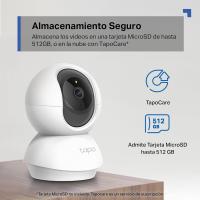 Tp-Link Tapo C210 - Cámara de Vigilancia 2K (3MP) IP WiFi 360° | Visión Nocturna | Admite Tarjeta SD hasta 512 GB | Detección y Seguimiento de Movimiento | Control Remoto | Compatible con Alexa - details 0
