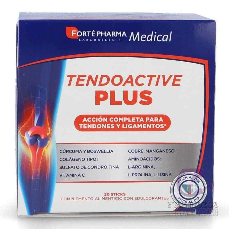 Forte Pharma Tendoactive Plus 20 Sticks para Articulaciones Saludables