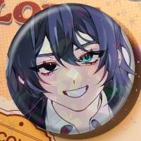 Hong Lu Limbus Broche De Manga Iconos En Mochila Accesorios De Empaque Pin Redondo Para Ropa Y Bolsos Decoración Regalos - details 13