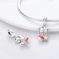 Beadas De Corazón Colorido En Plata Para Joyería De Pulsera Y Collar Con Encanto Para Chicos Y Chicas Accesorios De Moda Irregular - details 73